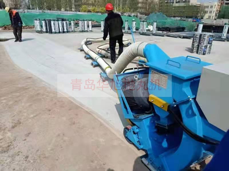 地下車庫(kù)頂板拋丸防水處理