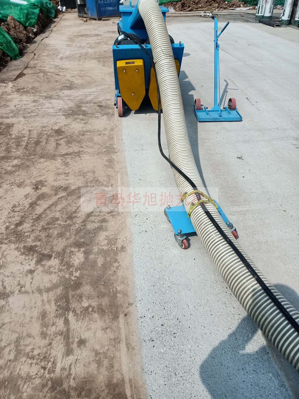 地下車(chē)庫(kù)頂板拋丸機(jī)